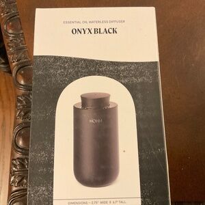 Hohm vessel essential waterless diffuser onyx black